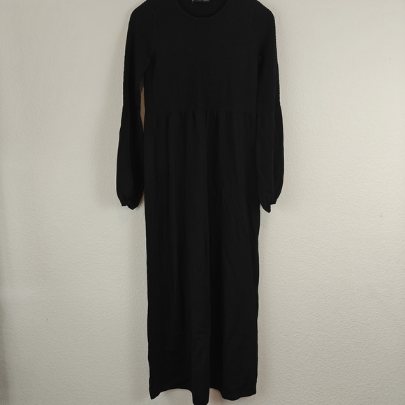 NWOT Pomander Place Tuckernuck Black Double Knit Lennox Midi Dess Size XS - Picture 5 of 16